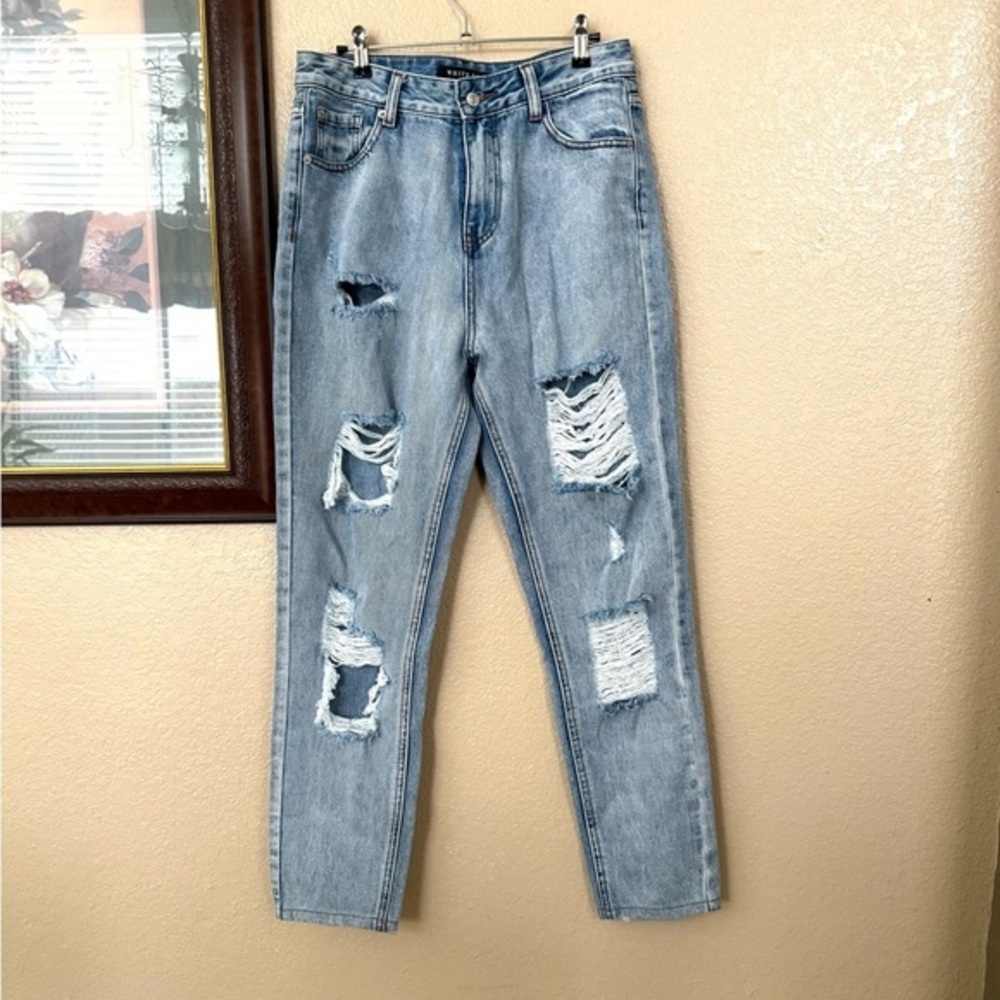 NWT White Fox Distressed Jeans Size XLarge